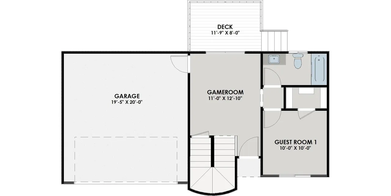 21925 Surrey Ln Floor Plan DH SmartBuild 21925 Surrey Ln Game Room Floor Plan