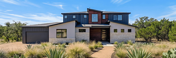 20801 Paseo custom home front elevation by DH SmartBuild